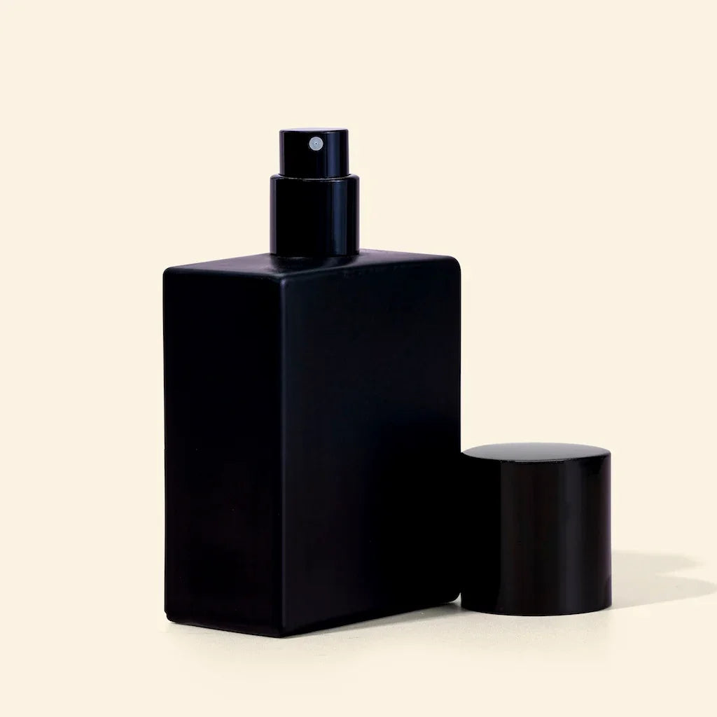 50ml Perfume Bottles Wholesale Black Victor Black Top, Empty