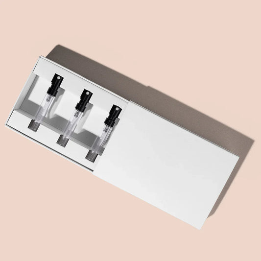 Unprinted Discovery Box for Perfumes - Holds 3 x 2ml Tester Bottles (Only Box)