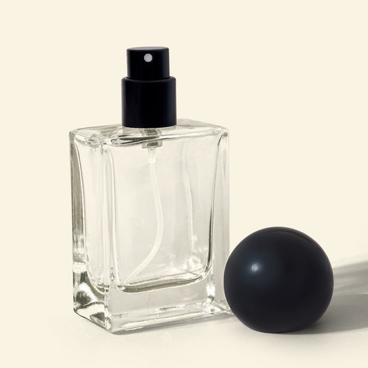 Perfume Bottles Wholesale - 30ml Victor + Black Spherical/Round Top
