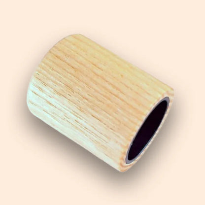 50ml Perfume Bottles Wholesale - Cube + Bold Beech Wood Top