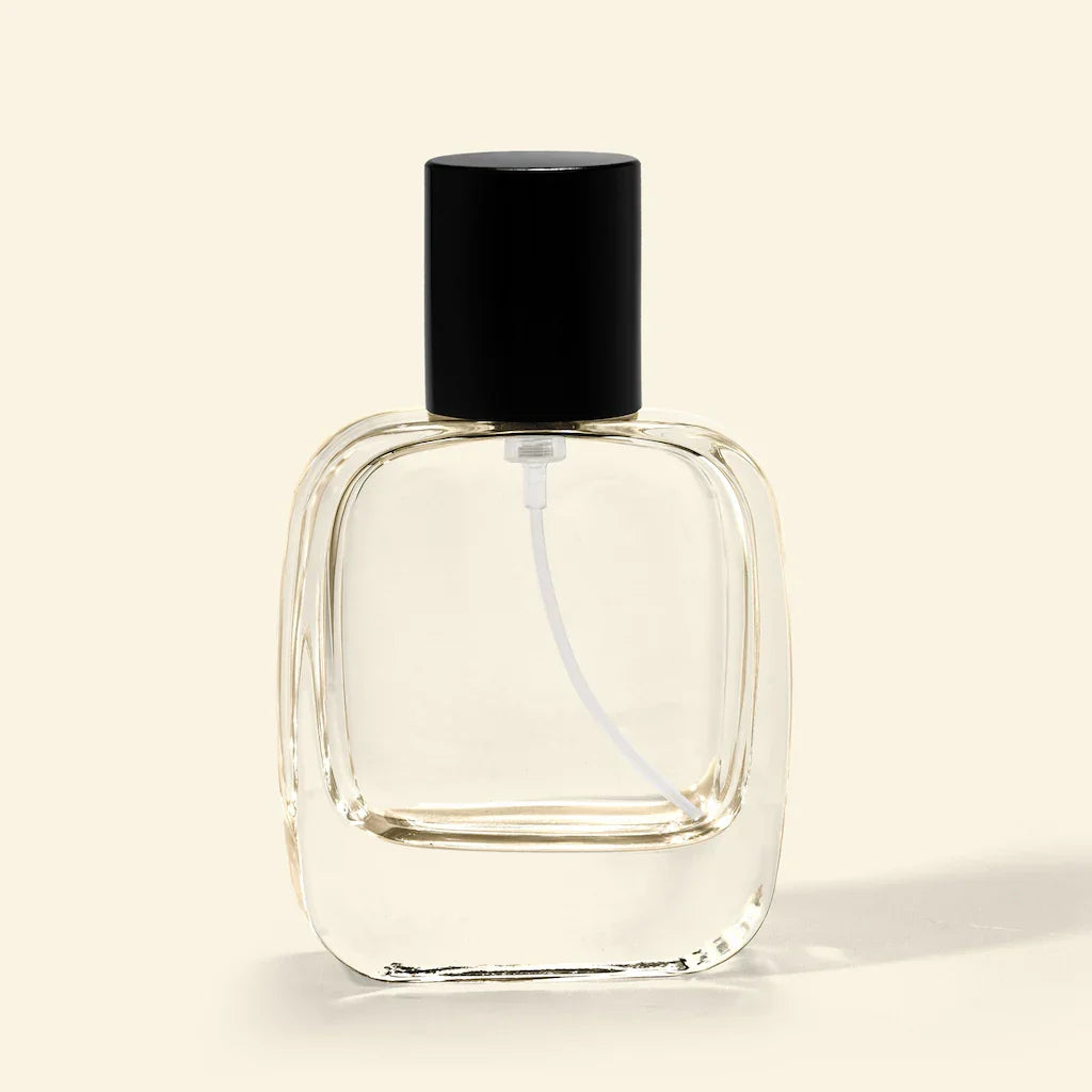 Vertex 50ml Perfume Bottle with Black Top