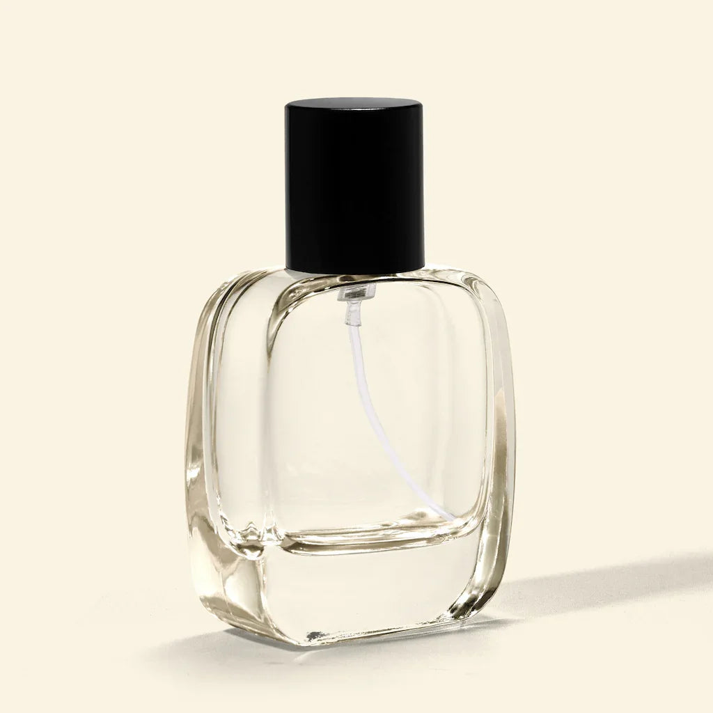 Vertex 50ml Perfume Bottle with Black Top