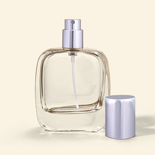 Vertex 50ml Perfume Bottle Set – Silver Cap