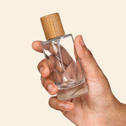 50ml Perfume Bottles Wholesale - Senso + Walnut Ash Wood Top, Wholesale Fragrance Bottles
