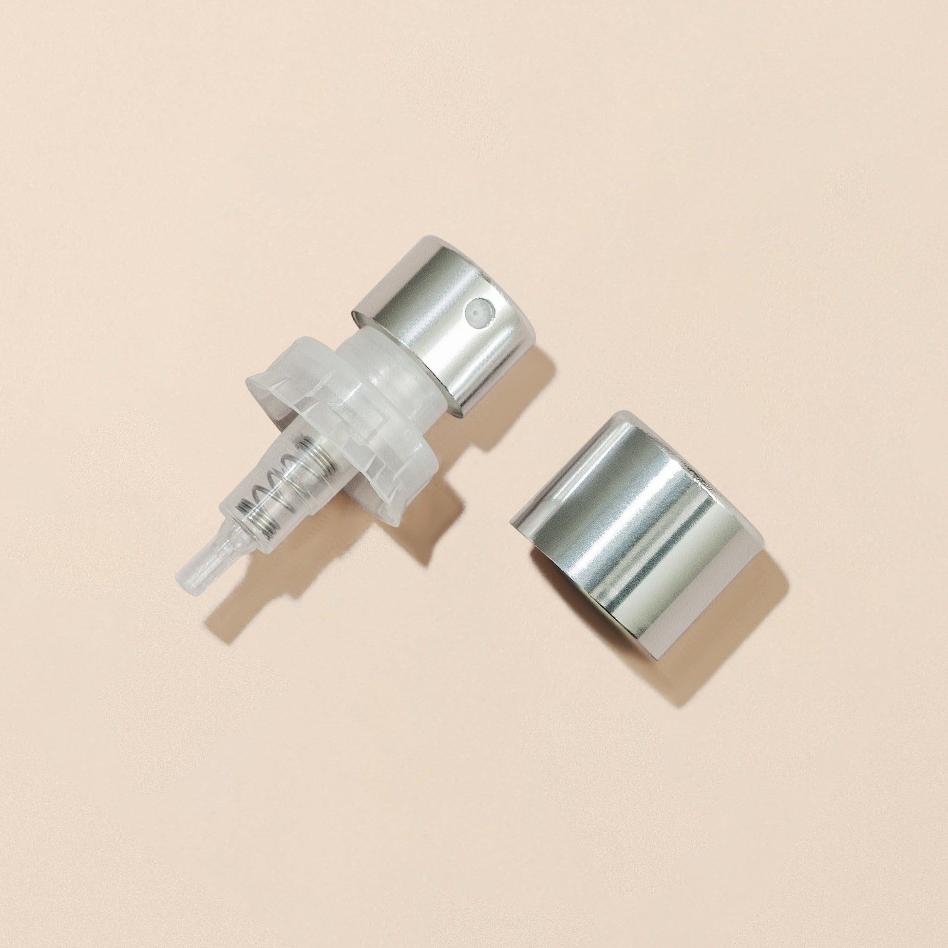 Wholesale Perfume Bottle Spray Pump- Shiny Silver FEA 15