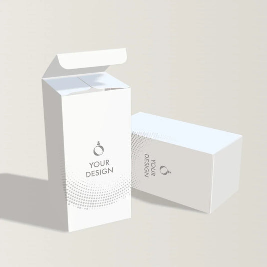 Unprinted Box for 50ml Cube bottle Perfumes - Perfume Boxes Wholesale