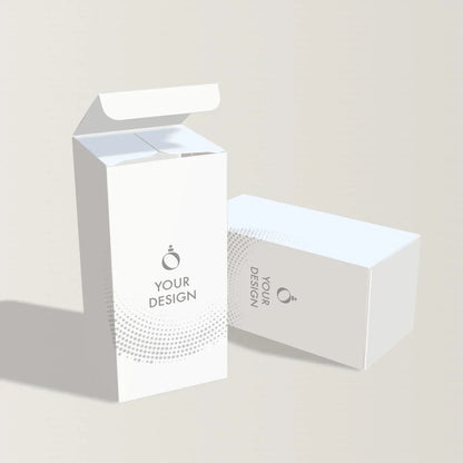 Unprinted Perfume Box- 30ml Micron Bottle Packaging with Inner Holder- Perfume Boxes Wholesale