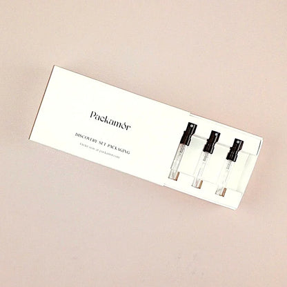 Unprinted Discovery Box for Perfumes - Holds 4 x 2ml Tester Bottles (Only Box)