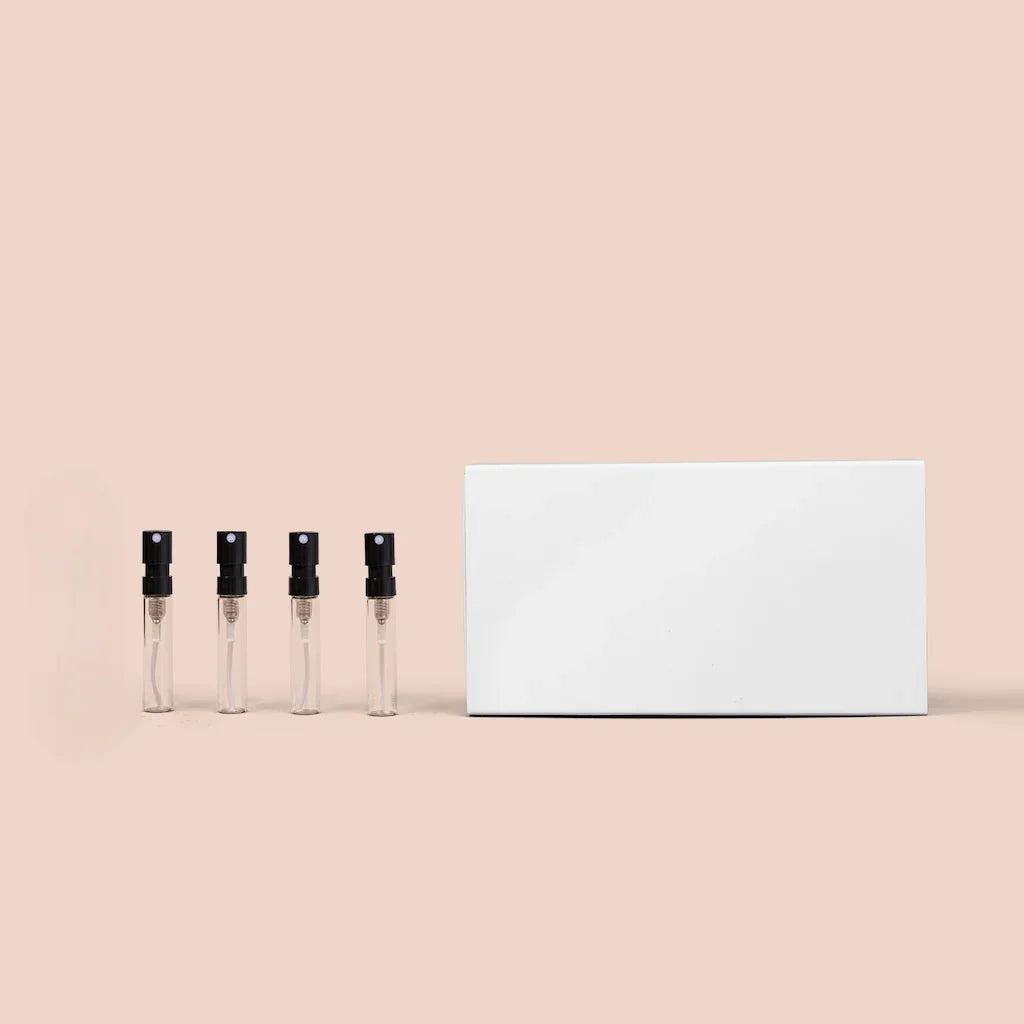 Unprinted Discovery Box for Perfumes - Holds 4 x 2ml Tester Bottles (Only Box)