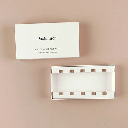 Unprinted Discovery Box for Perfumes - Holds 5 x 2ml Tester Bottles (Only Box)