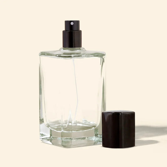 Perfume Bottles Wholesale - 100ml Micron + Black Top, Bulk Perfume Bottles India