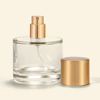 50ml Ombre Perfume Bottle with Gold Spray & Cap