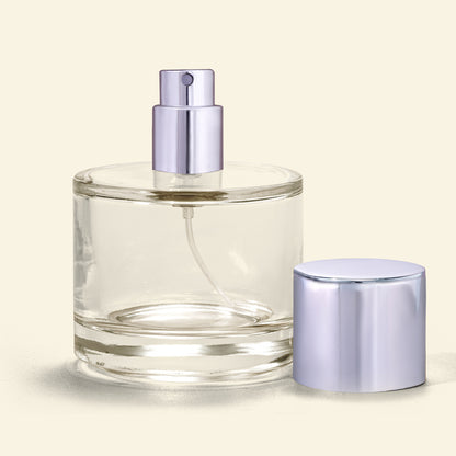 50ml Ombre Glass Perfume Bottles with Silver Spray & Cap