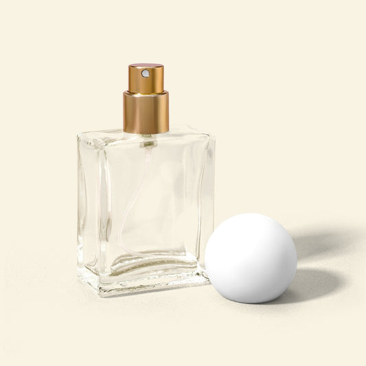 Perfume Bottles Wholesale - 30ml Victor + White Spherical/Round Top