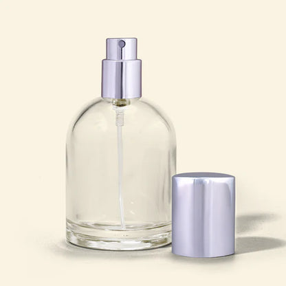 Reva 50ml Perfume Bottle set with Silver Cap