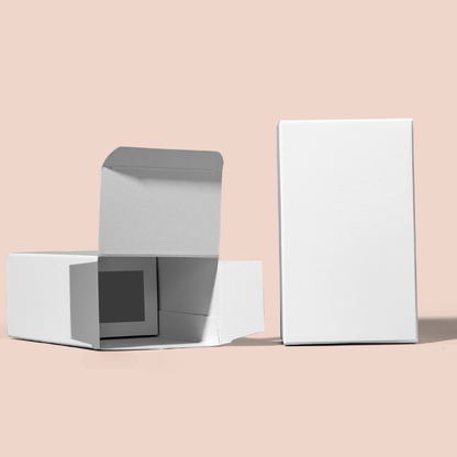 Unprinted Perfume Box- 30ml Victor Bottle Packaging with Inner Holder- Perfume Boxes Wholesale
